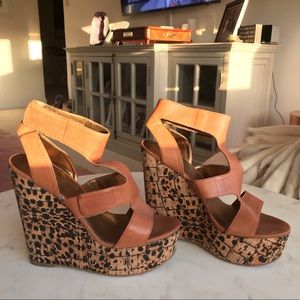 Nine West Platform Wedge Sandals